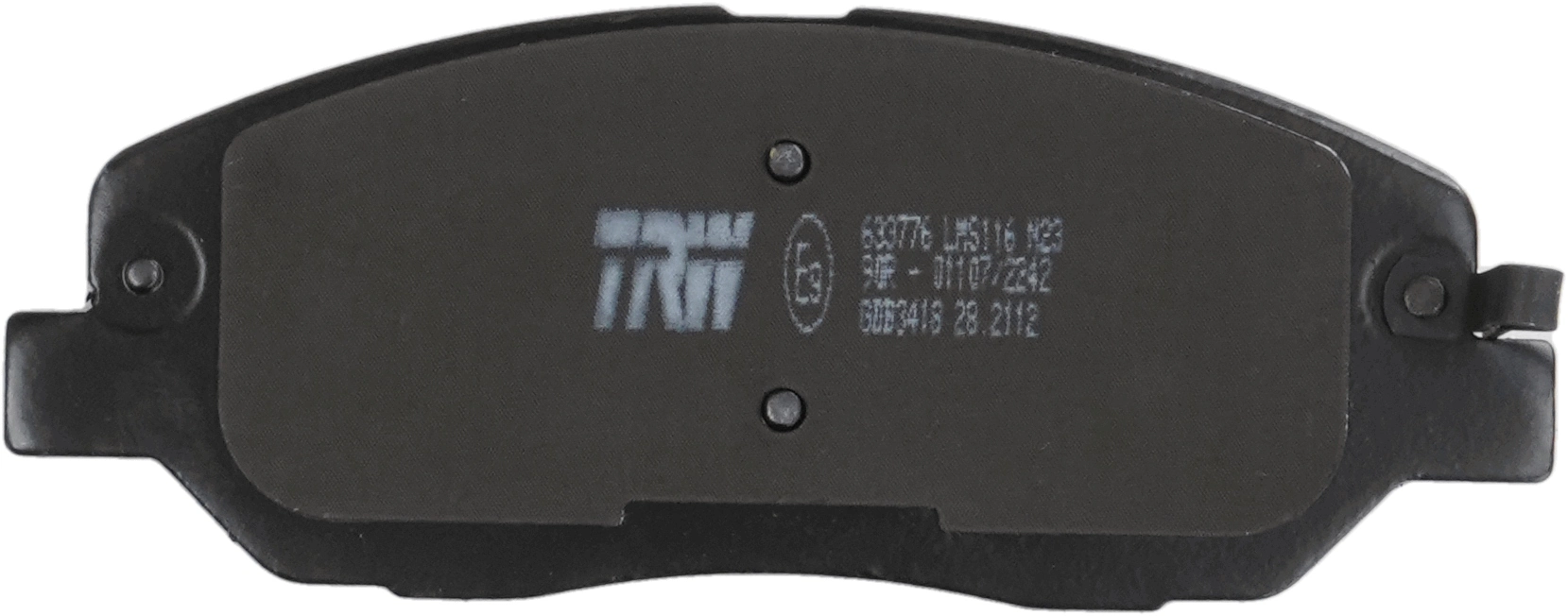 Kit de plaquettes de frein, frein à disque TRW GDB3418