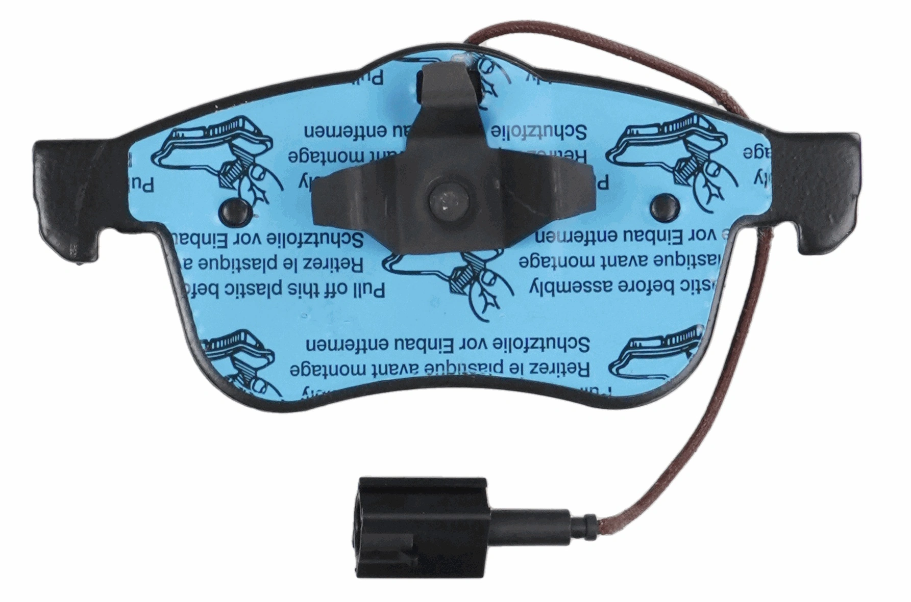 Kit de plaquettes de frein, frein à disque TRW GDB1865