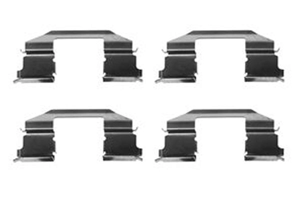 Kit d'accessoires, plaquette de frein à disque TRW PFK383