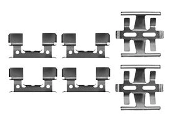 Kit d'accessoires, plaquette de frein à disque TRW PFK183