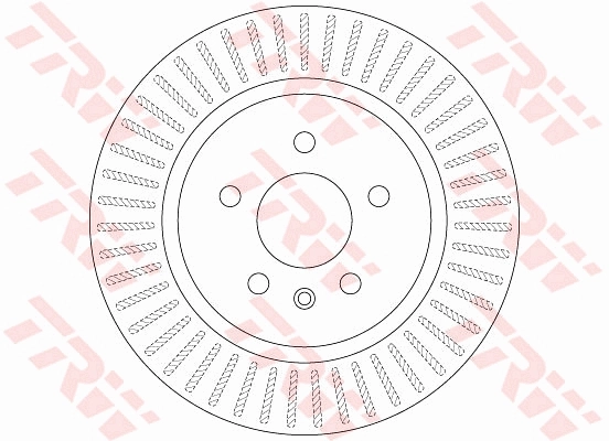 Disque de frein TRW DF6371
