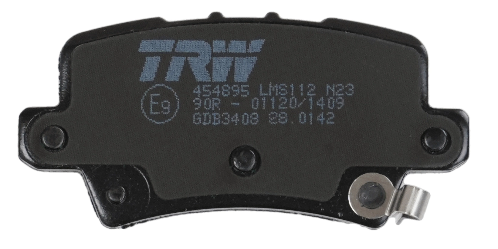 Kit de plaquettes de frein, frein à disque TRW GDB3408