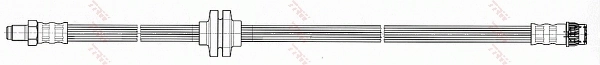 Flexible de frein TRW PHB482