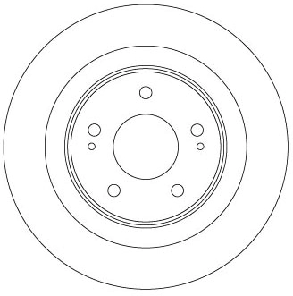 Disque de frein TRW DF6598