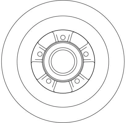 Disque de frein TRW DF4228