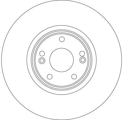 Disque de frein TRW DF4259S