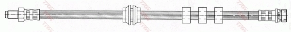 Flexible de frein TRW PHB427