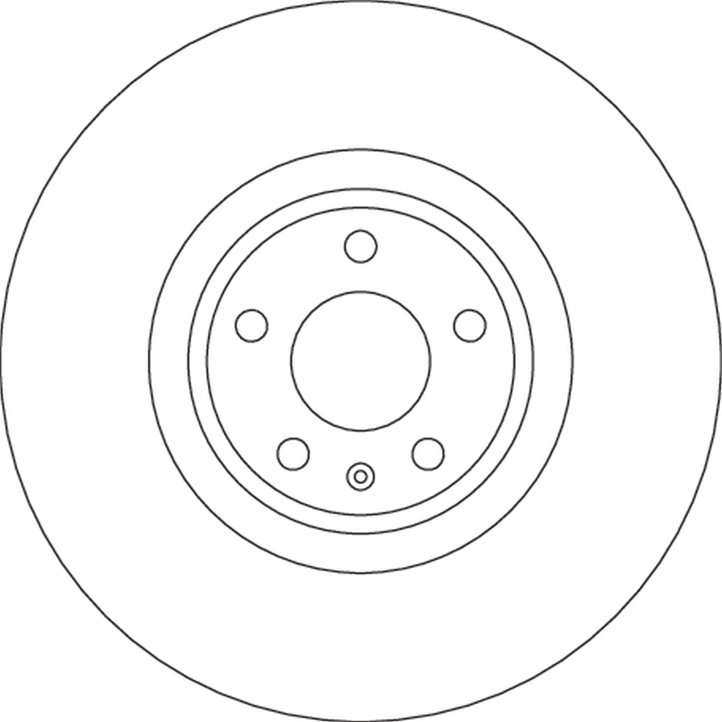Disque de frein TRW DF6729S
