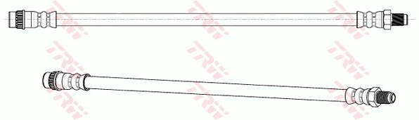 Flexible de frein TRW PHA243