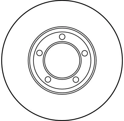 Disque de frein TRW DF1872
