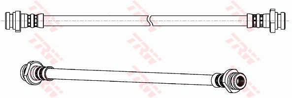 Flexible de frein TRW PHA459