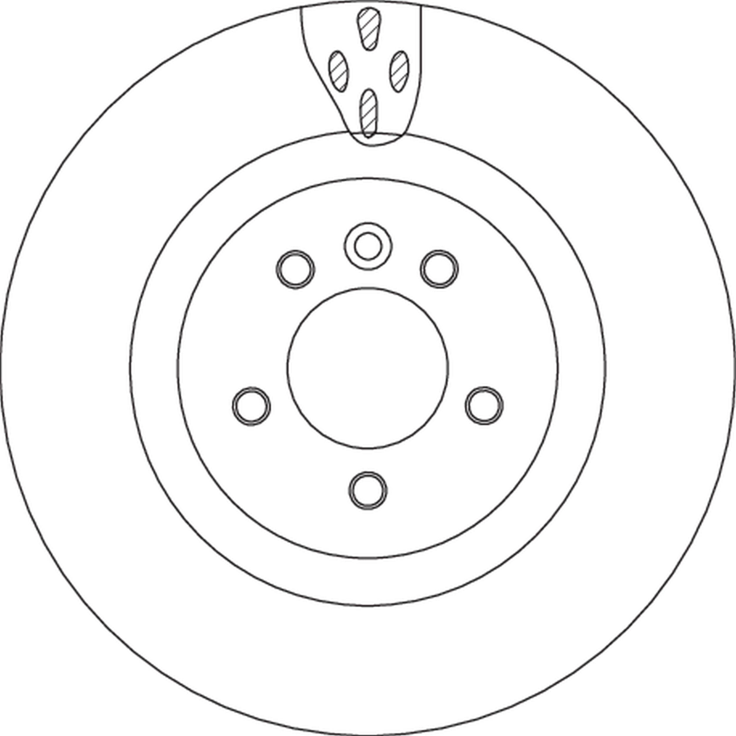 Disque de frein TRW DF4792S