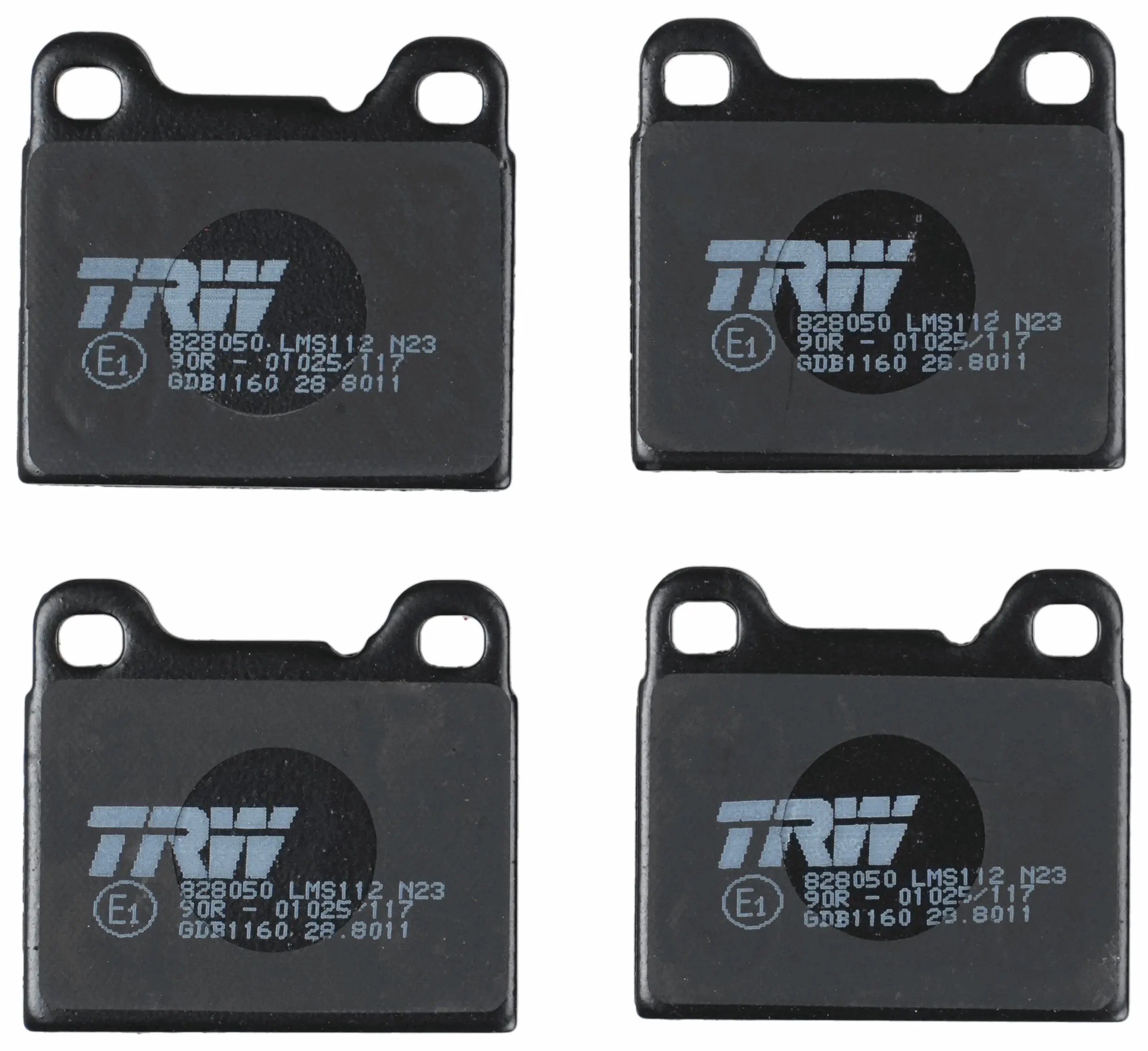 Комплект гальмівних колодок TRW (GDB1160)