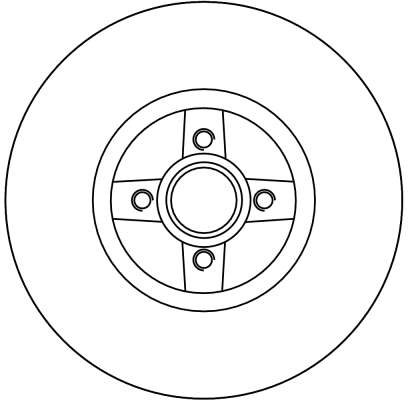 Disque de frein TRW DF4272
