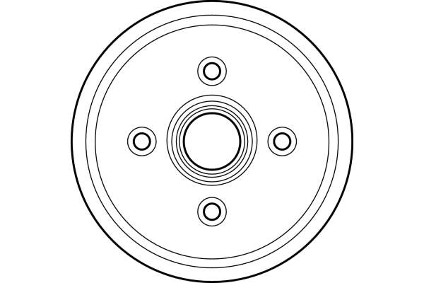 Tambour de frein TRW DB4306