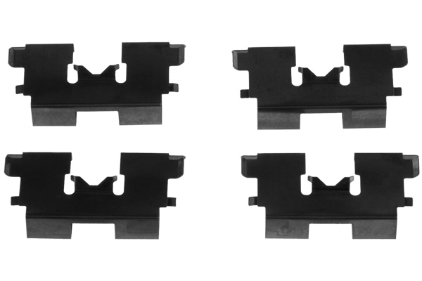 Kit d'accessoires, plaquette de frein à disque TRW PFK517