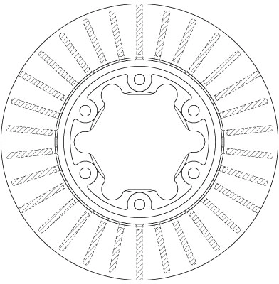Disque de frein TRW DF6630