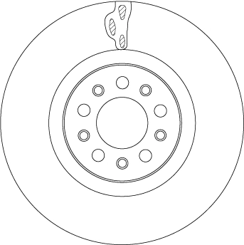 Disque de frein TRW DF4478S