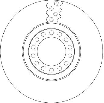 Disque de frein TRW DF5035S