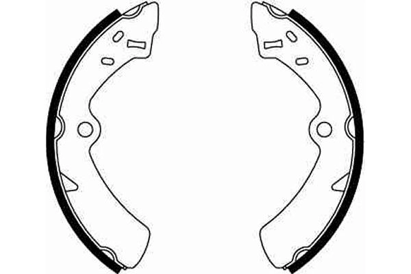 Jeu de mâchoires de frein TRW GS8260