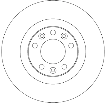 Disque de frein TRW DF6667