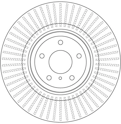 Disque de frein TRW DF6498S