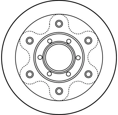 Disque de frein TRW DF2788S