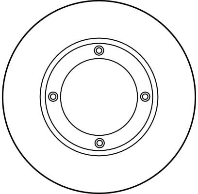 Disque de frein TRW DF1925