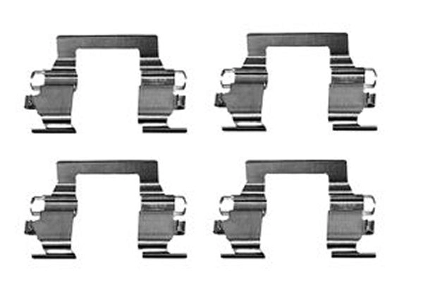 Kit d'accessoires, plaquette de frein à disque TRW PFK303