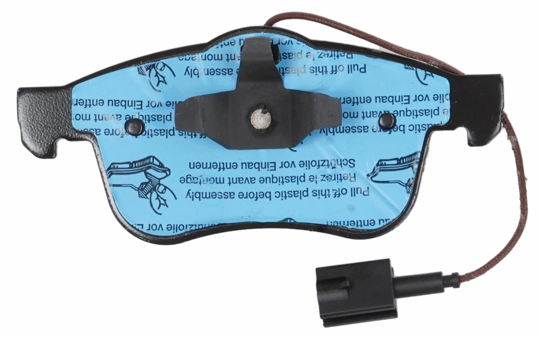 Kit de plaquettes de frein, frein à disque TRW GDB1864