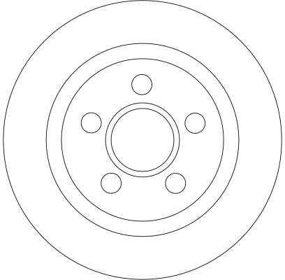 Disque de frein TRW DF4407