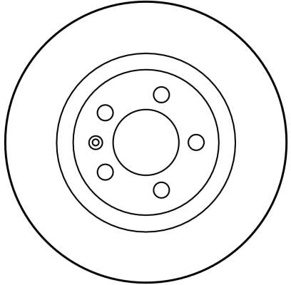 Disque de frein TRW DF2804