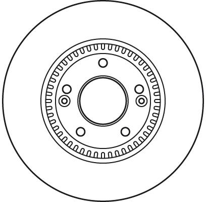 Disque de frein TRW DF6108S