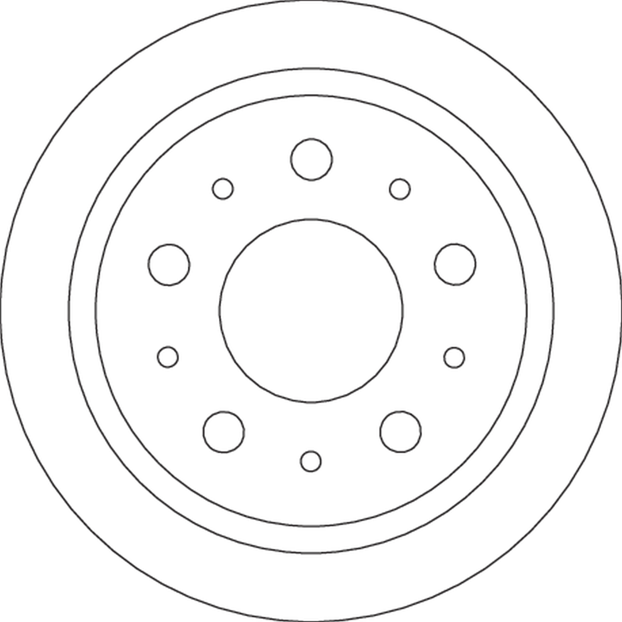 Disque de frein TRW DF4750