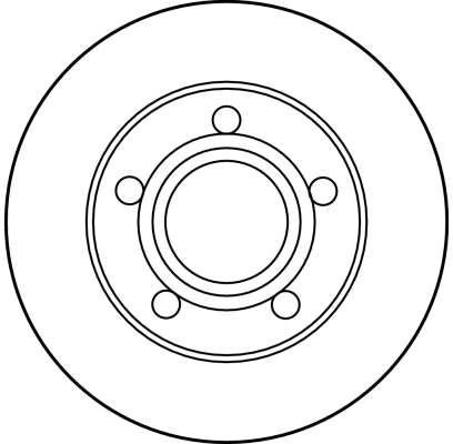 Disque de frein TRW DF2666
