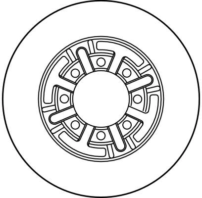 Disque de frein TRW DF2787