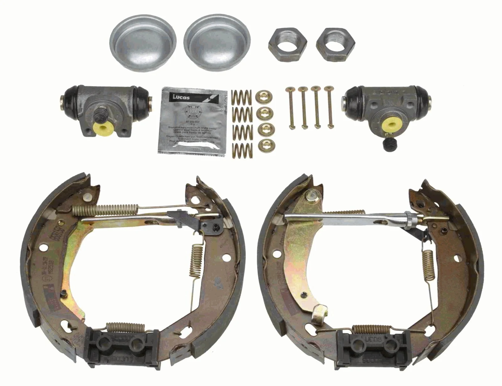 Jeu de mâchoires de frein TRW GSK1243