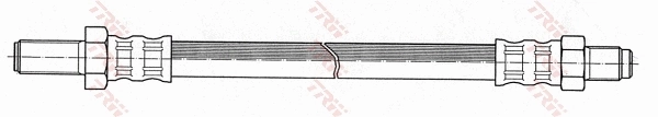Flexible de frein TRW PHC129
