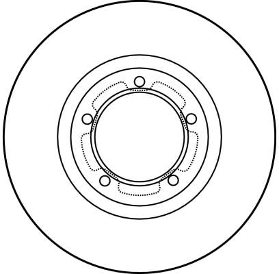 Disque de frein TRW DF2786