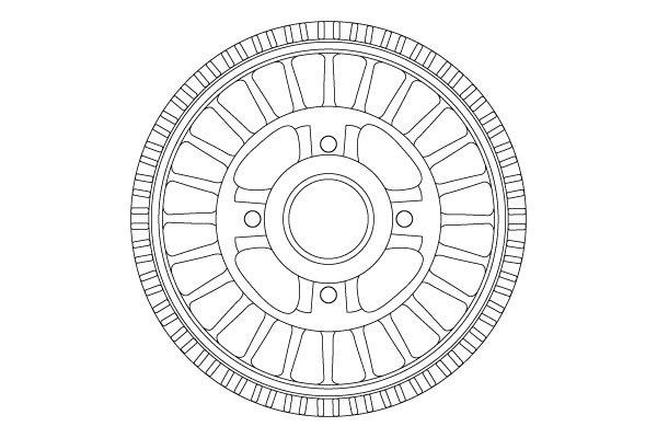 Tambour de frein TRW DB4557MR