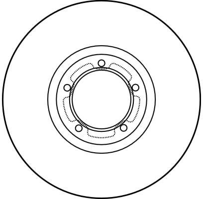 Disque de frein TRW DF2785