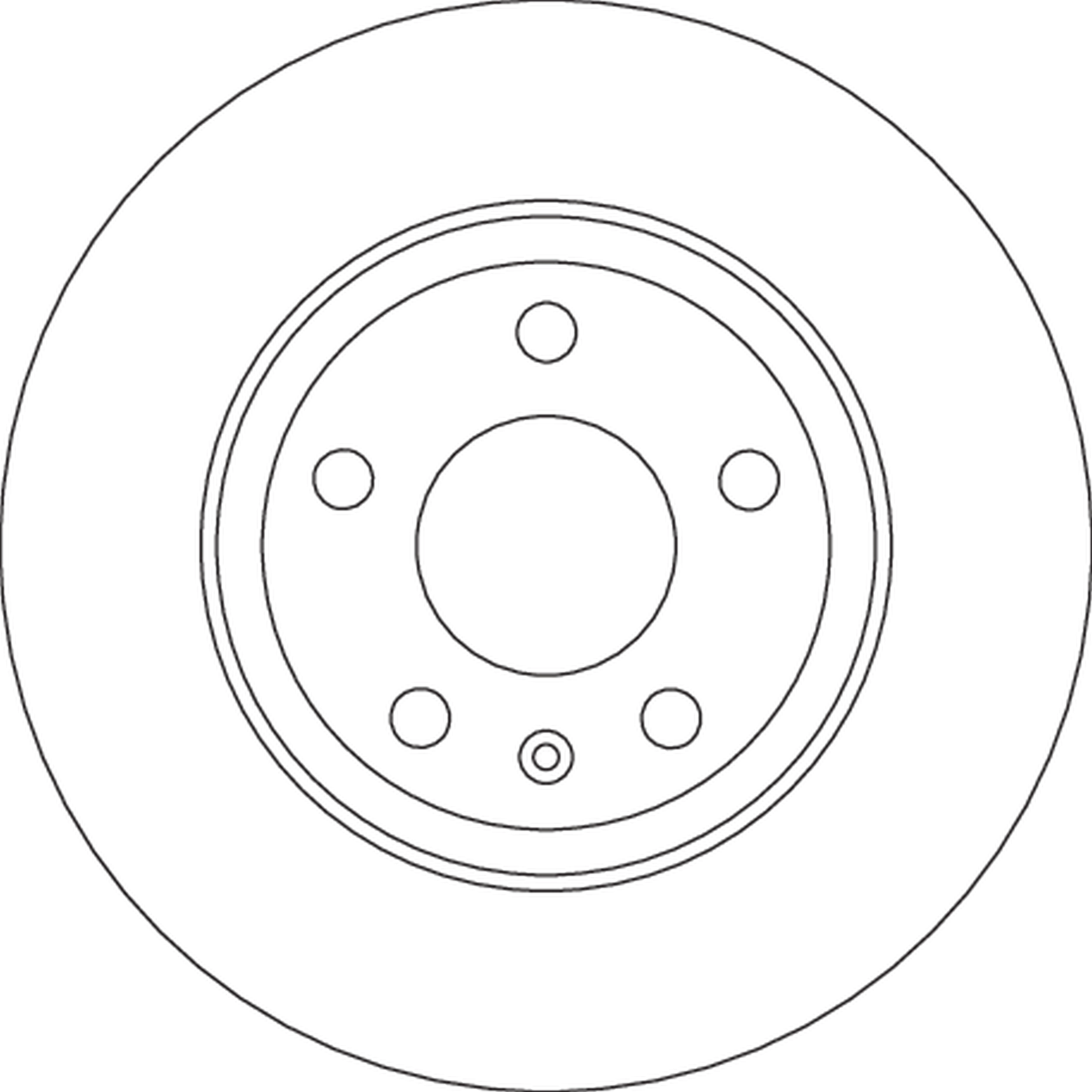 Disque de frein TRW DF4756