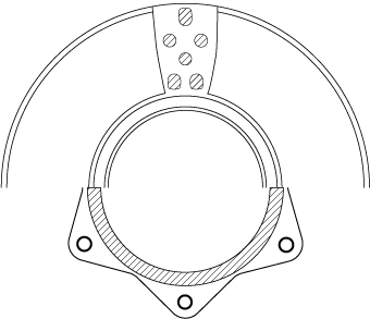 Disque de frein TRW DF6333S