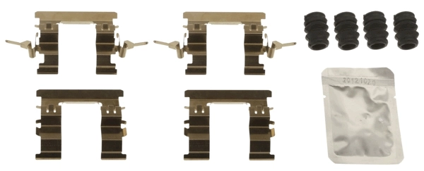 Kit d'accessoires, plaquette de frein à disque TRW PFK674