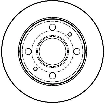 Disque de frein TRW DF4070