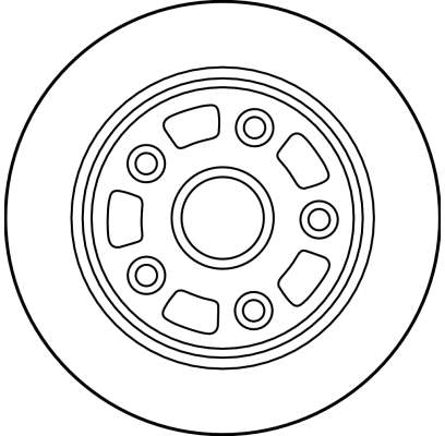 Disque de frein TRW DF4003