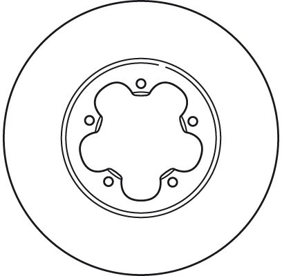 Disque de frein TRW DF2389S