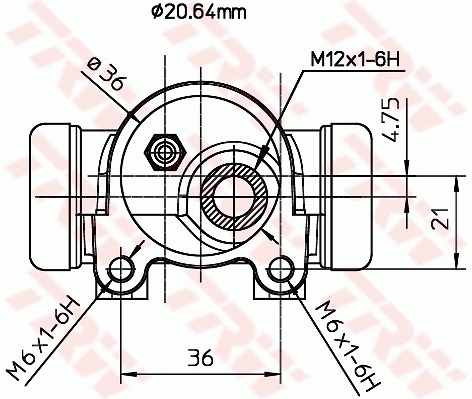 Cylindre de roue TRW BWF154