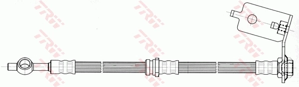 Flexible de frein TRW PHD959