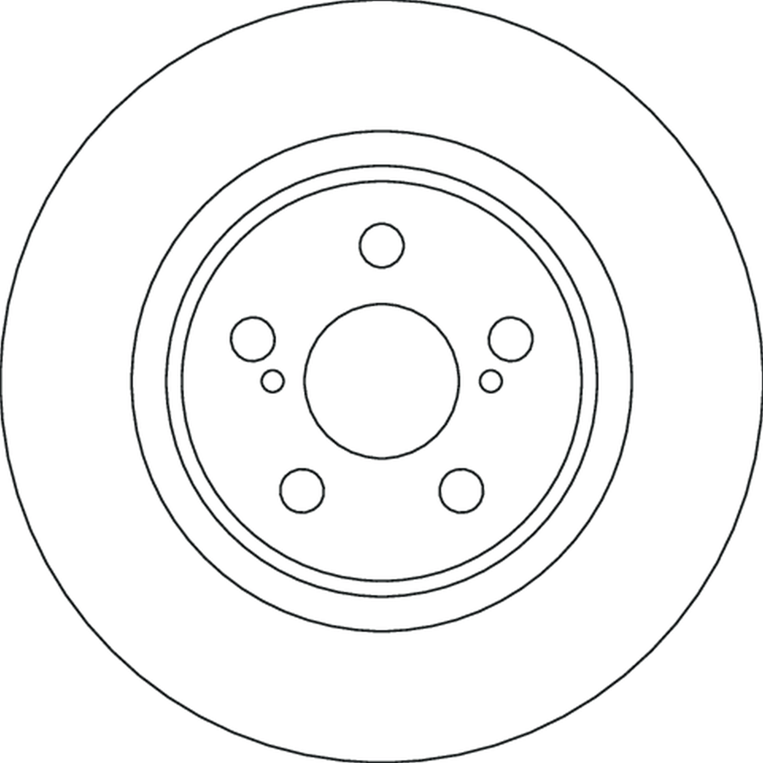 Disque de frein TRW DF4641